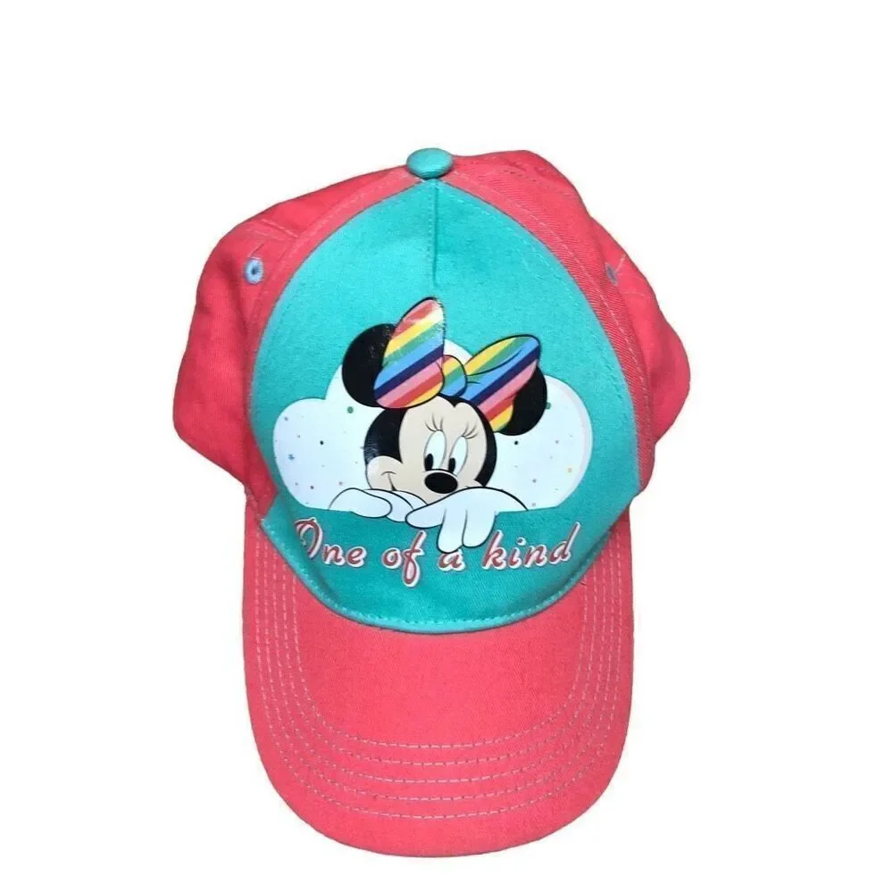Disney Minnie Mouse One of a Kind Rainbow Hat
